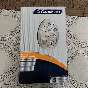 Satin Nickel Electronic Keypad Lock